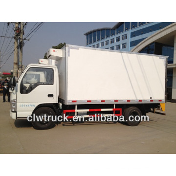 3 tons QingLing Euro-4 furgão comercial frigorífico, furgão comercial frigorífico